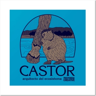 Castor, Arquitecto del Ecosistema Posters and Art